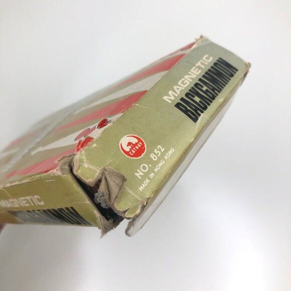 Vintage Magnetic Backgammon Game New - Picture 2 of 6